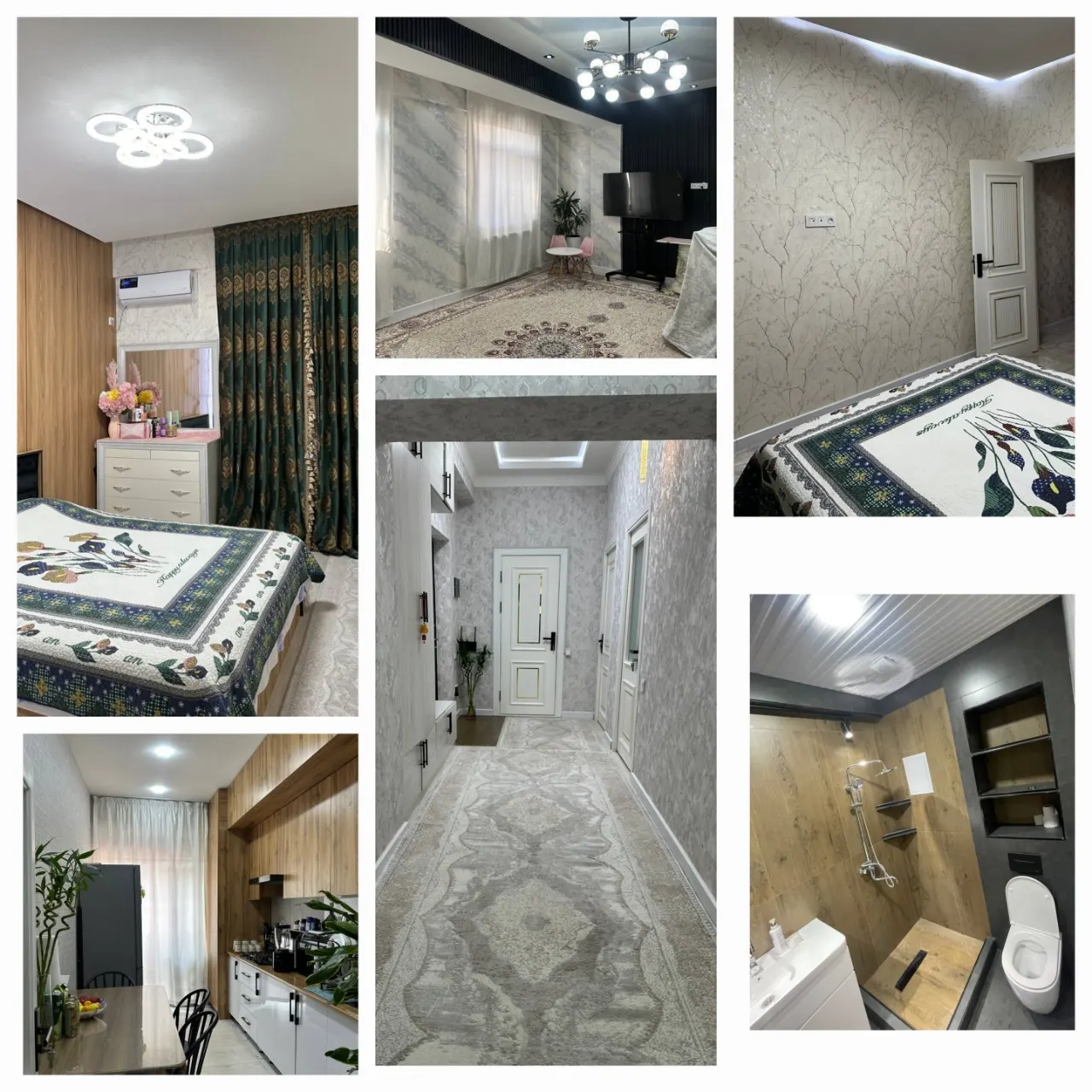 Сотилади 3 хонали квартира, 72 м², 3/9 қават — Олмазор тумани