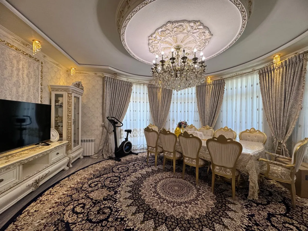 Ижарага берилади 3 хонали квартира, 120 м², 3/8 қават — Чилонзор тумани