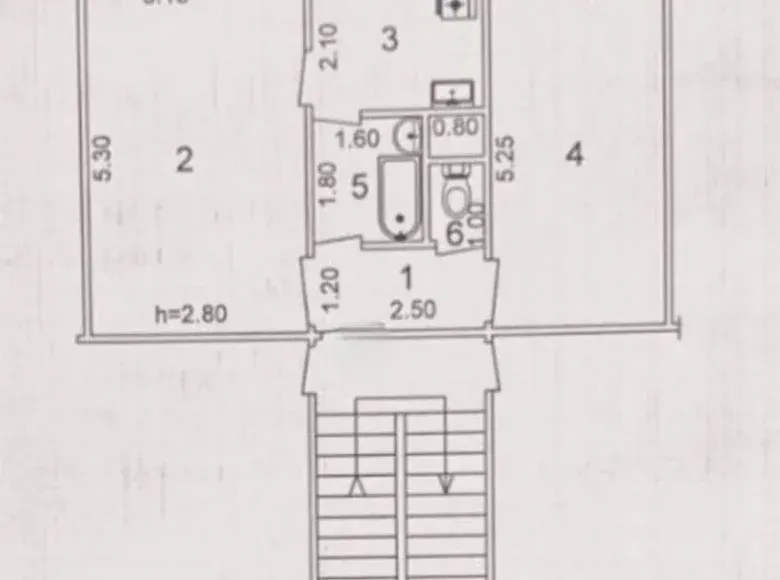 Sotiladi 2 xonali kvartira, 50 m², 4/5 qavat — Mirzo Ulugʻbek tumani