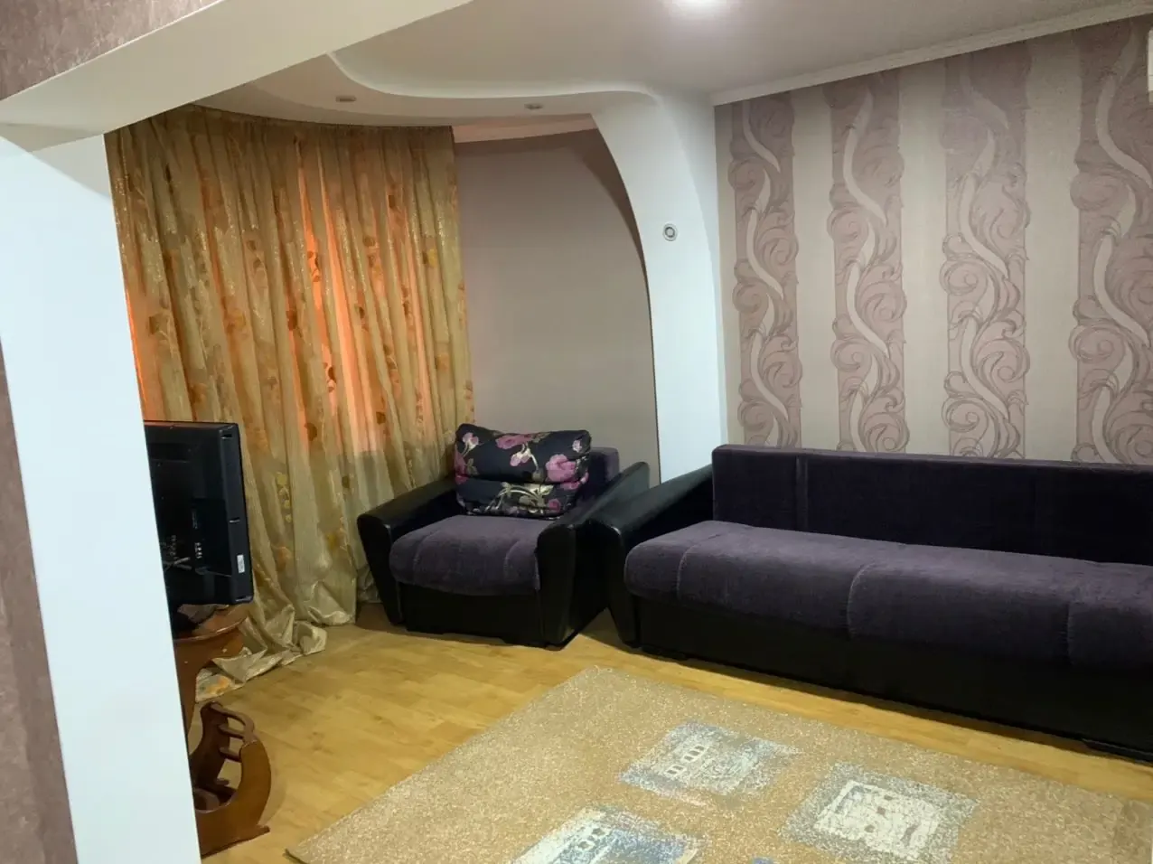 Ижарага берилади 1 хонали квартира, 45 м², 7/16 қават — Миробод тумани