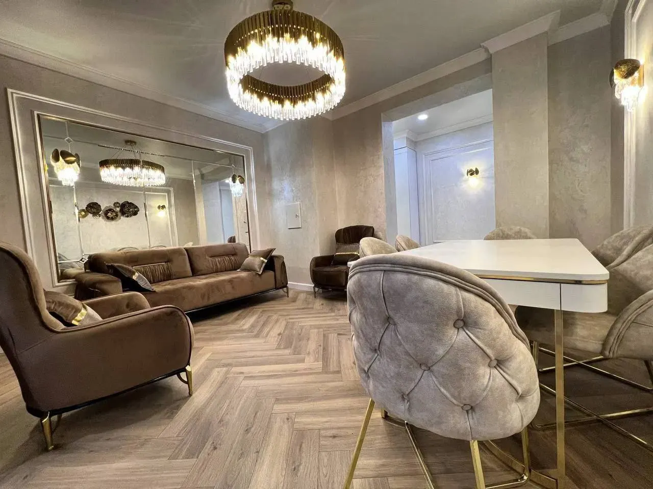 Ijaraga beriladi 3 xonali kvartira, 125 m², 6/8 qavat — Mirobod tumani
