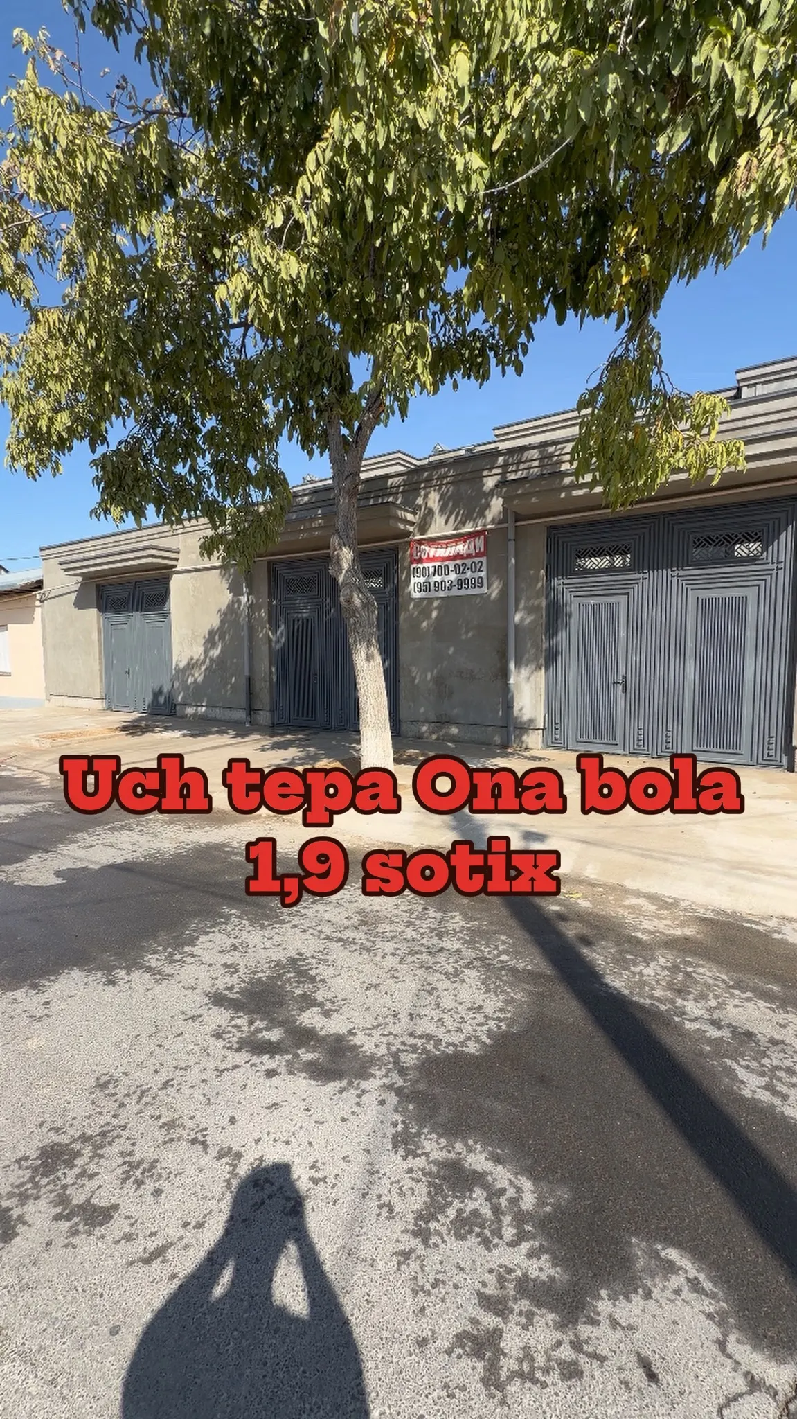 Сотилади ҳовли уй, 1,9 сотих, 3 қаватли — Учтепа тумани