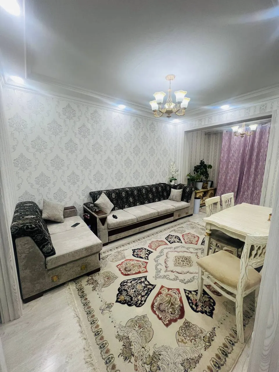 Ижарага берилади 2 хонали квартира, 56 м², 1/4 қават — Чилонзор тумани