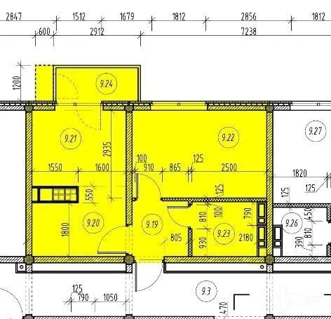 Сотилади 2 хонали квартира, 36 м², 11/16 қават — Миробод тумани