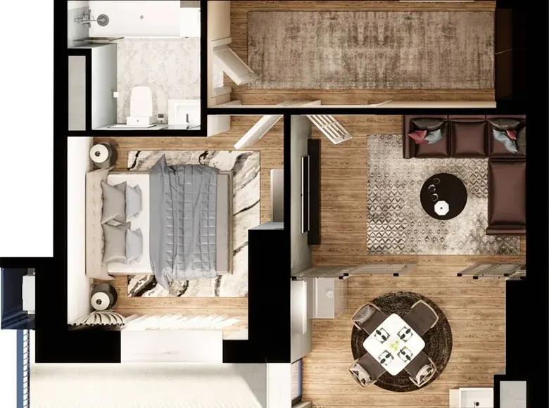 Сотилади 2 хонали квартира, 50 м², 3/16 қават — Яккасарой тумани
