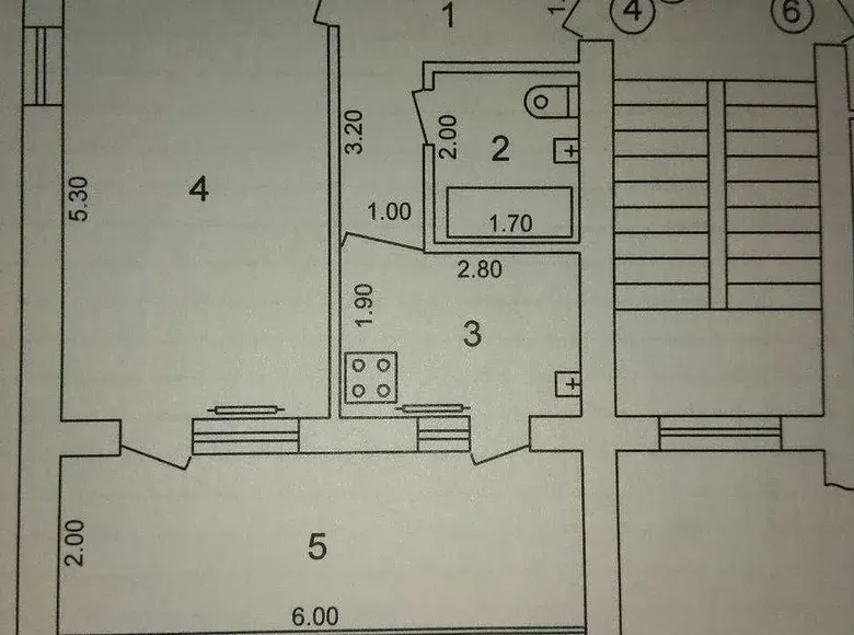 Сотилади 1 хонали квартира, 43 м², 2/4 қават — Яккасарой тумани