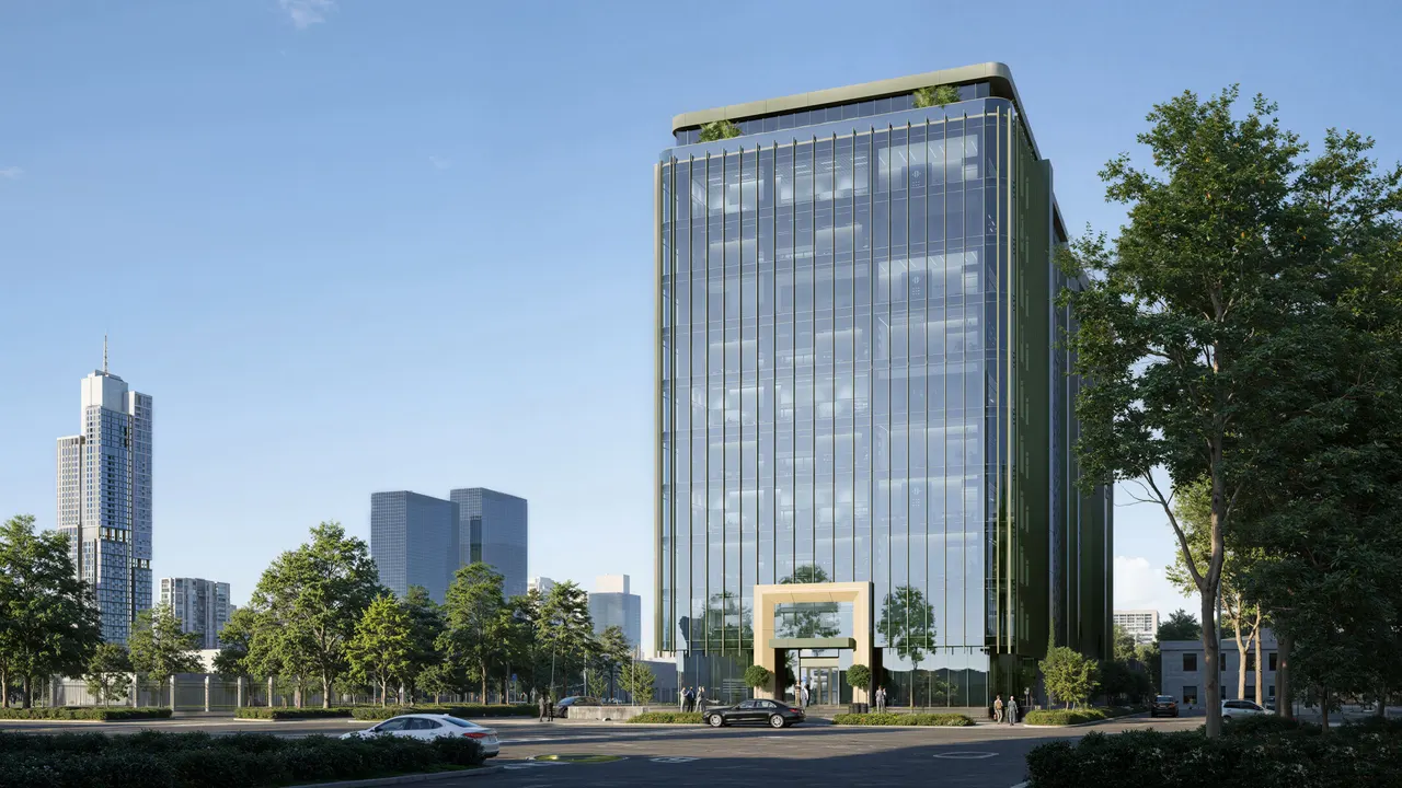 Сдаётся офис, 360 м², 4/10 этаж — Шайхантахурский район