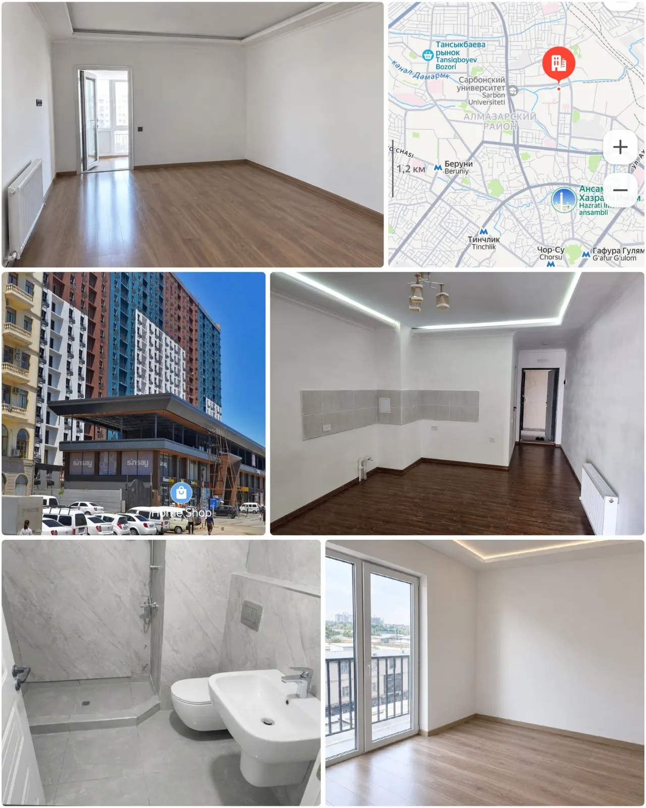 Sotiladi 1 xonali kvartira, 39 m², 8/21 qavat — Olmazor tumani