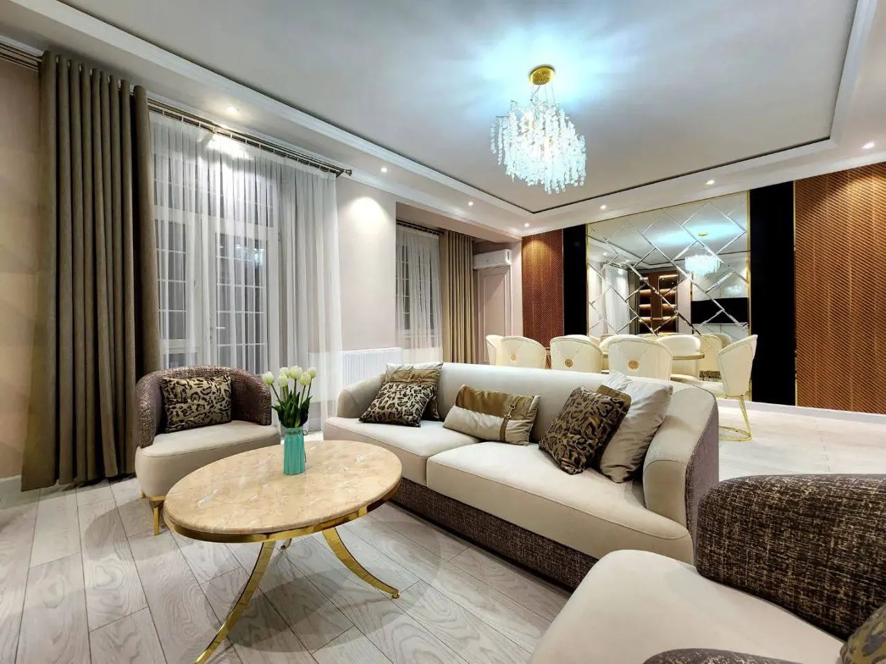 Ижарага берилади 4 хонали квартира, 150 м², 8/9 қават — Миробод тумани