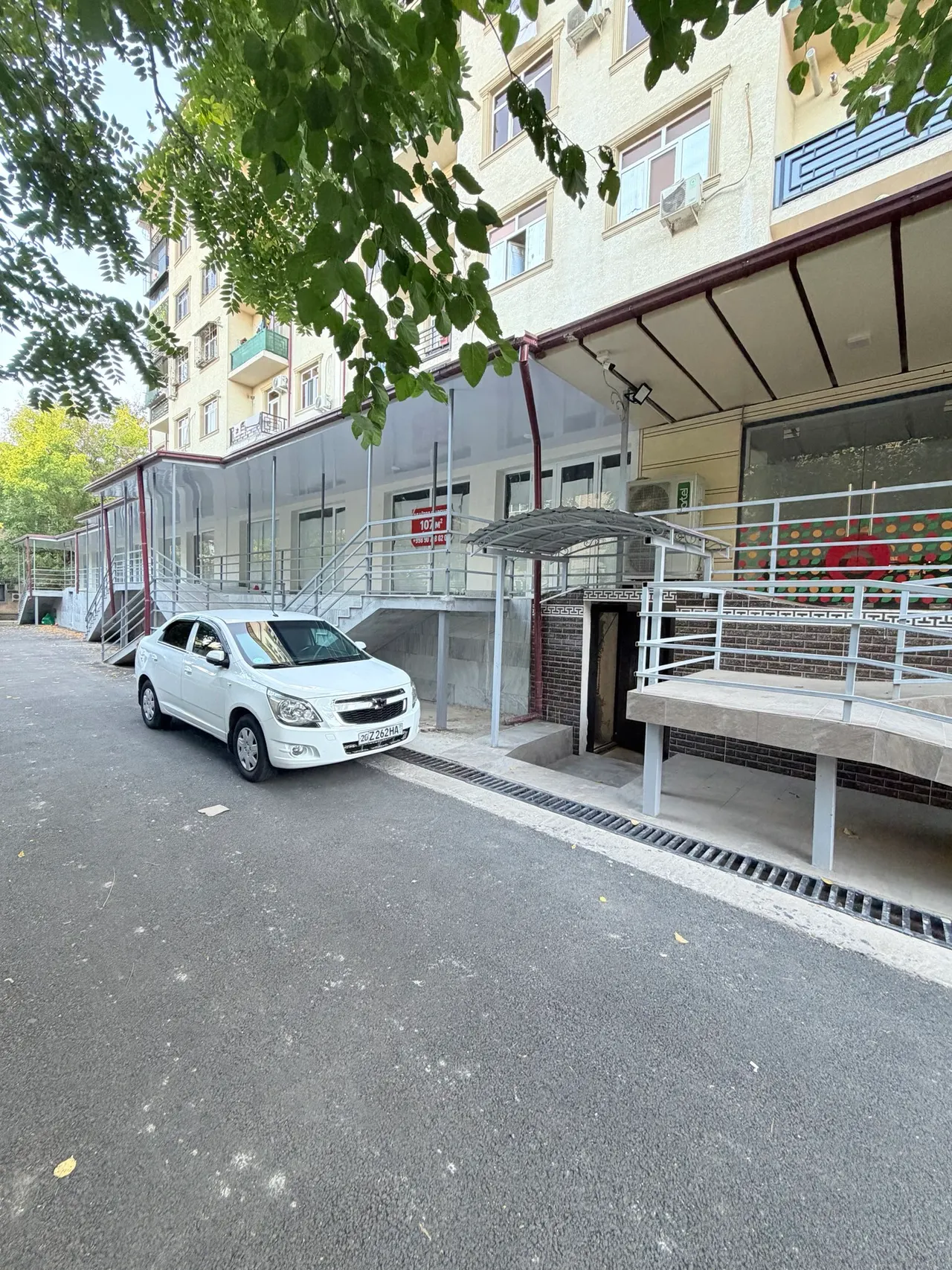 Ijaraga beriladi tijorat binosi, 107 m² — Chilonzor tumani