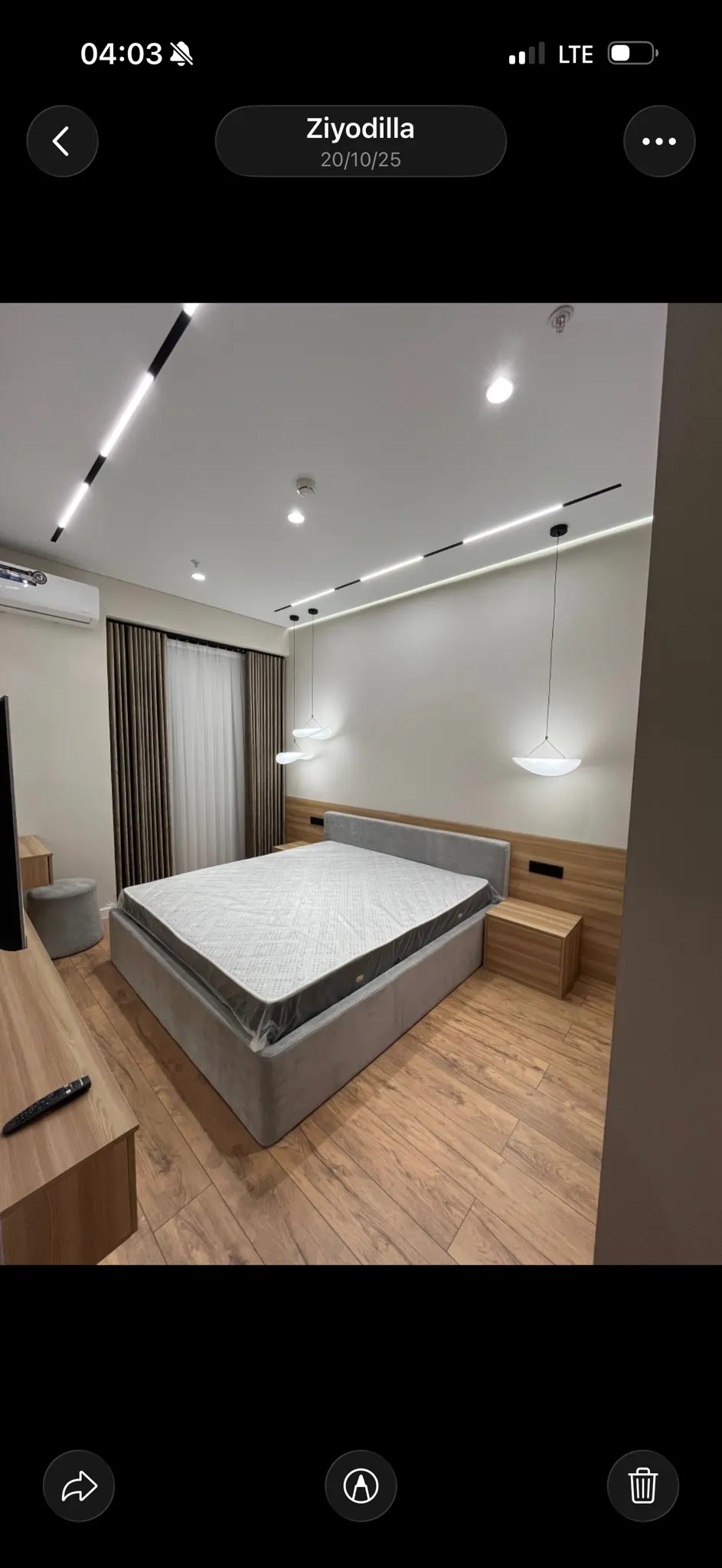 Ижарага берилади 2 хонали квартира, 47 м², 22/27 қават — Шайхонтоҳур тумани
