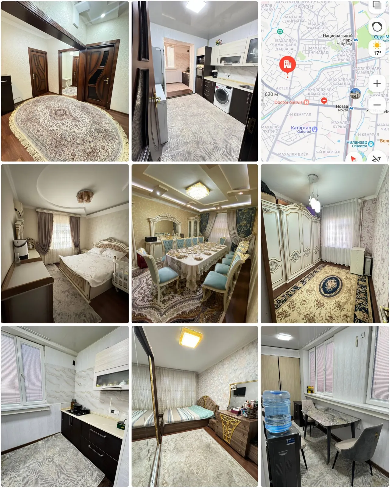 Сотилади 4 хонали квартира, 97 м², 5/9 қават — Шайхонтоҳур тумани