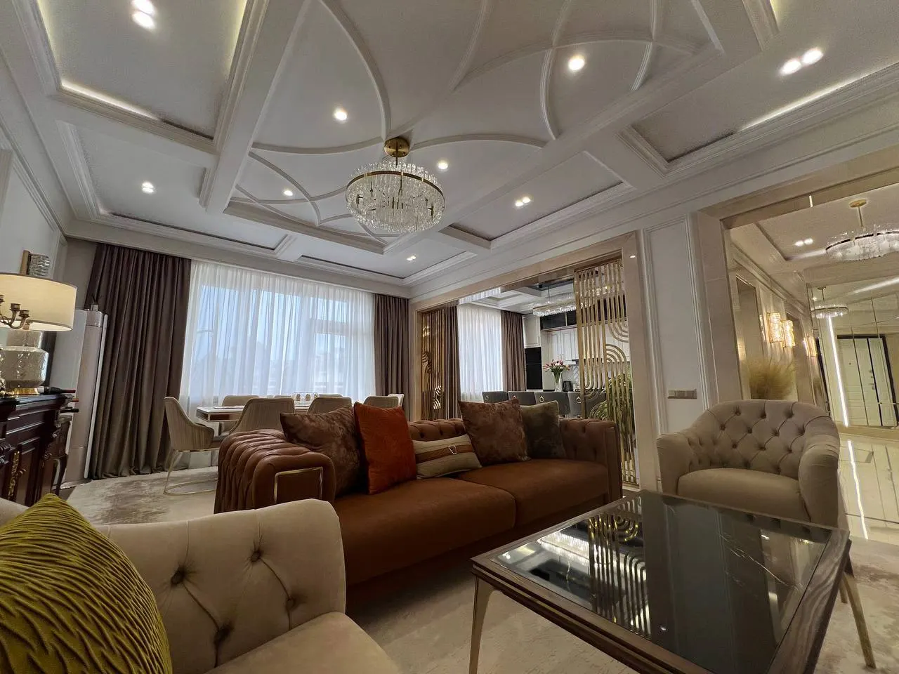 Сдаётся 3-комнатная квартира, 140 м², 5/8 этаж — Мирабадский район