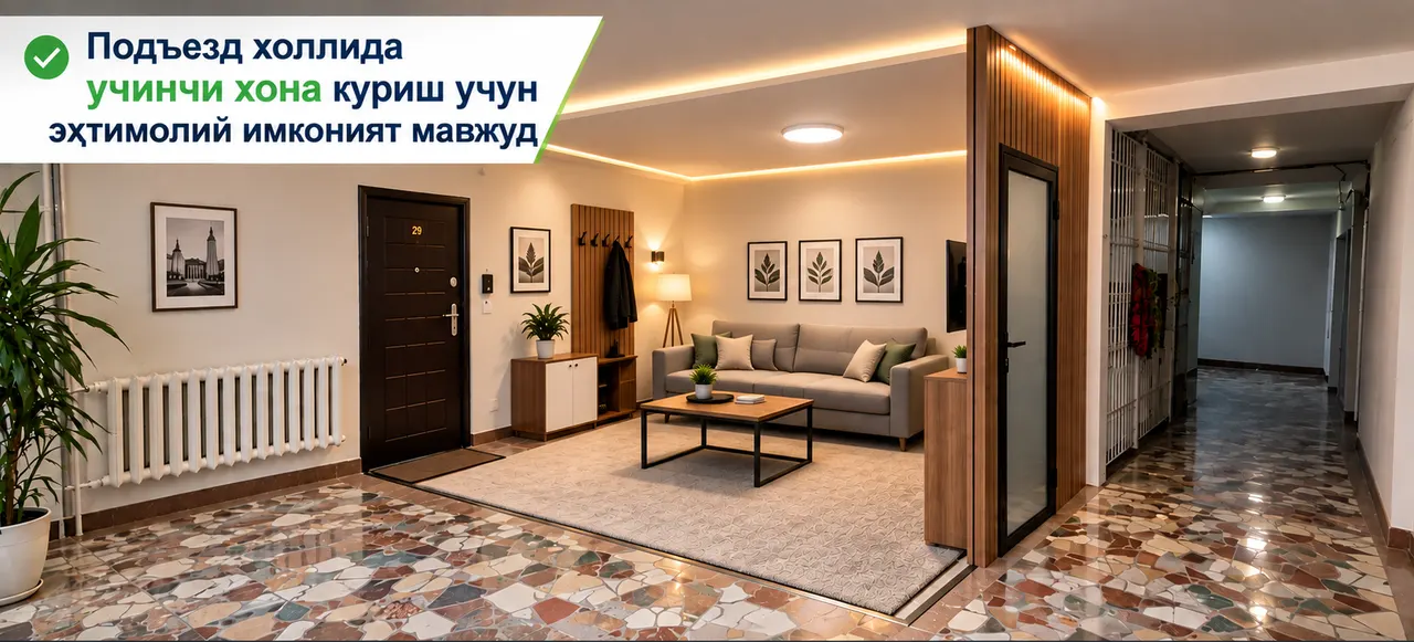 Продаётся 2-комнатная квартира, 52 м², 6/9 этаж — Алмазарский район