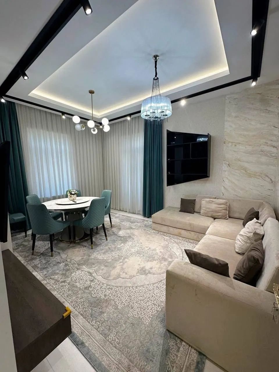 Ижарага берилади 2 хонали квартира, 60 м², 4/5 қават — Шайхонтоҳур тумани