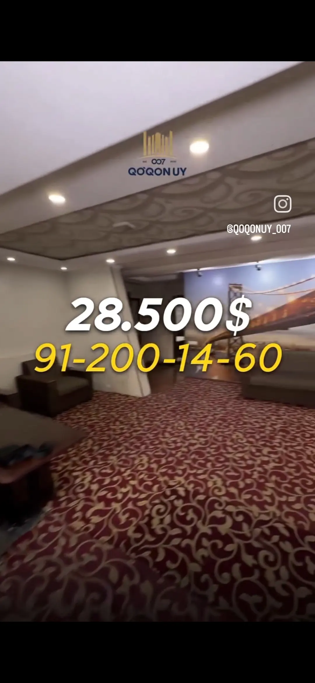 Сотилади 3 хонали квартира, 64 м², 2/4 қават — Қўқон шаҳри
