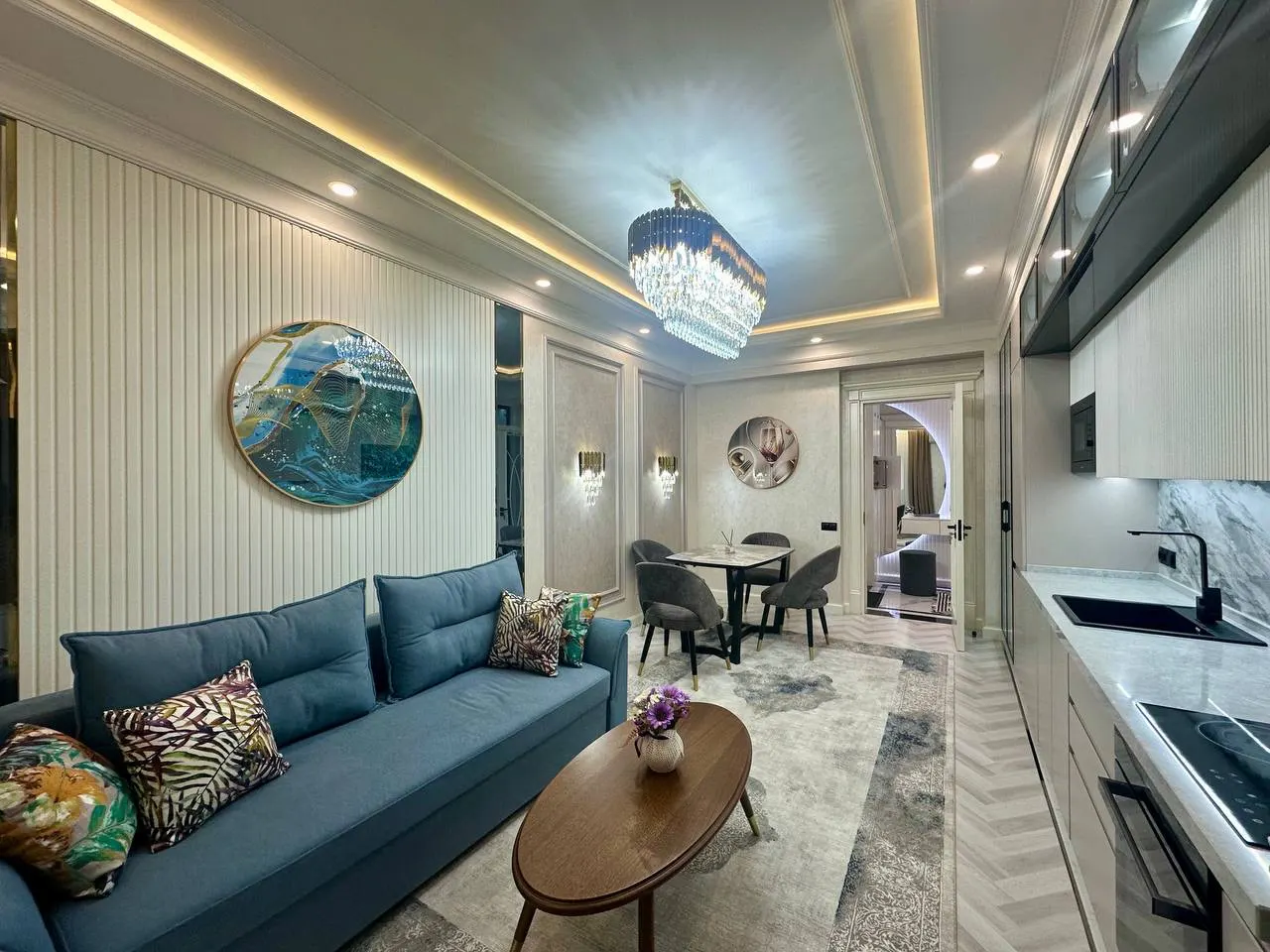 Ижарага берилади 2 хонали квартира, 65 м², 8/12 қават — Миробод тумани