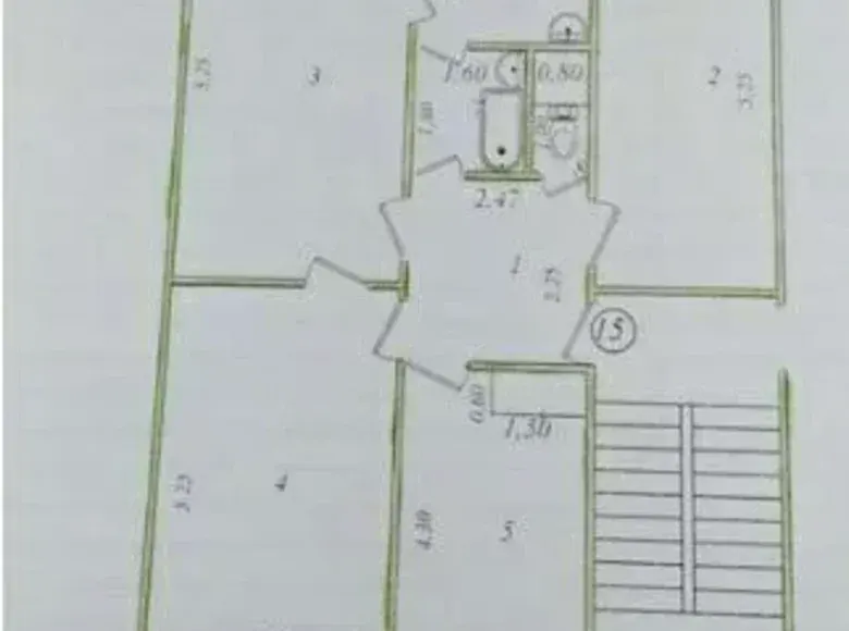 Sotiladi 4 xonali kvartira, 71 m², 4/4 qavat — Chilonzor tumani