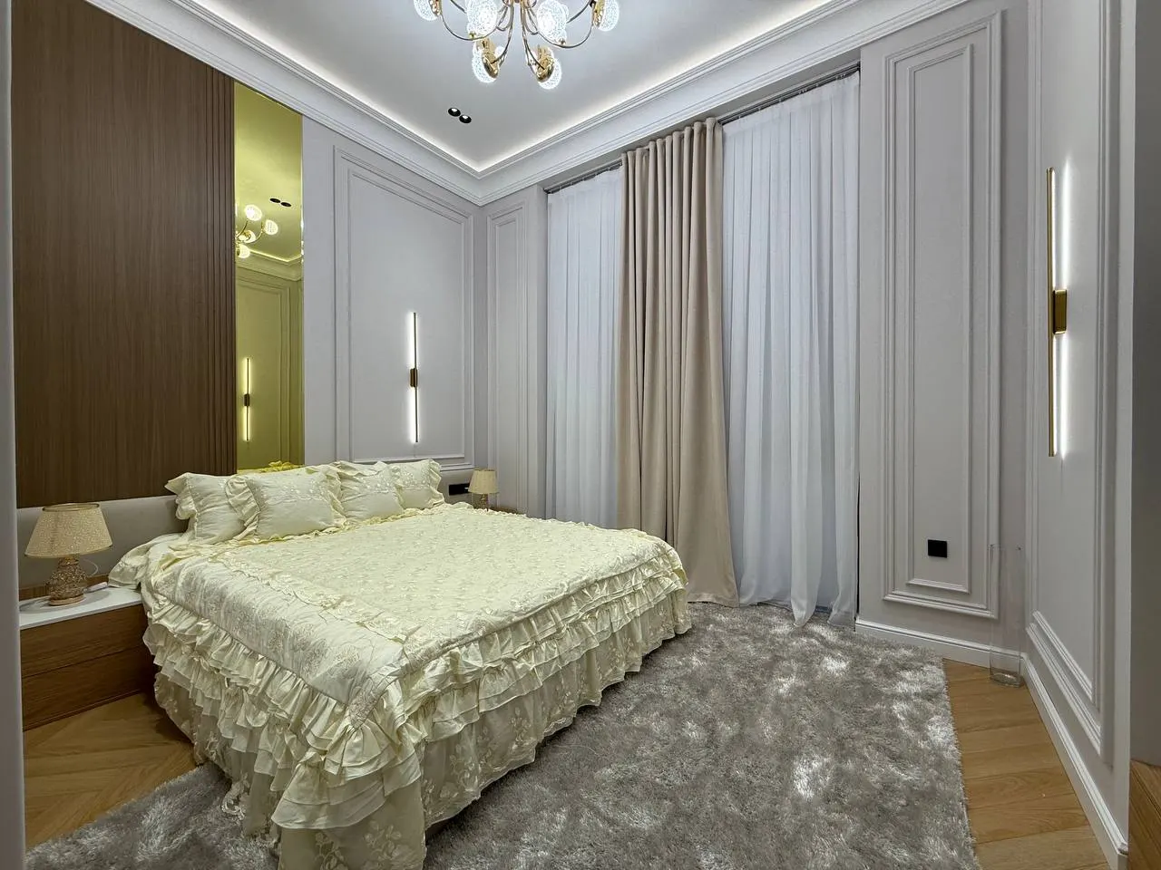 Продаётся 3-комнатная квартира, 104 м², 2/14 этаж — Мирабадский район