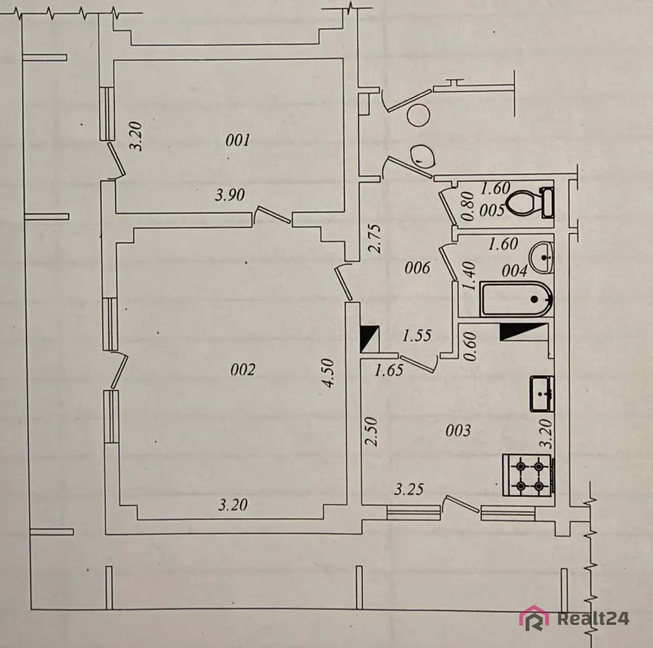 Продаётся 2-комнатная квартира, 72 м², 5/9 этаж — Мирабадский район